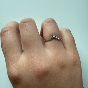 PANDORA Tiara Wishbone Sterling Silver Ring